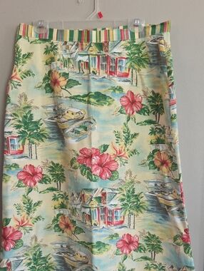 Tasha Polizzi Striped Multicolor Labeled Fabric